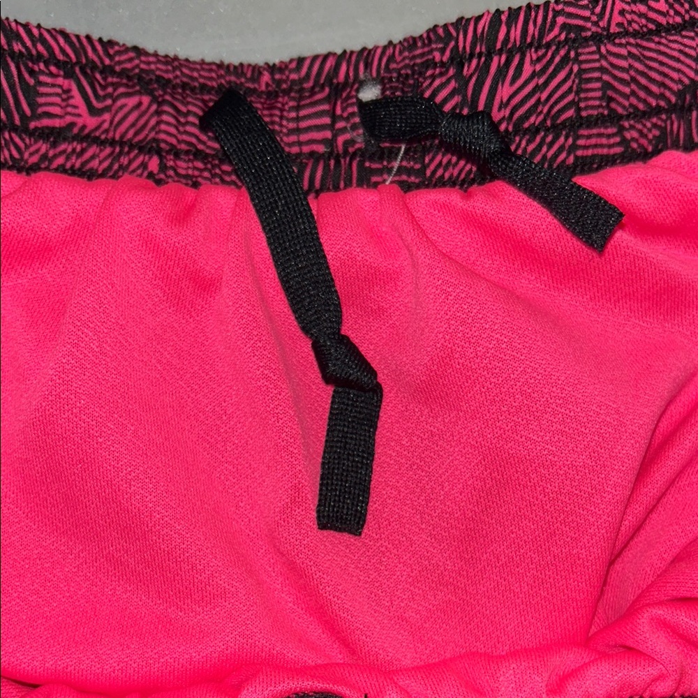 Nike Women’s Hot Pink & Black Geometric Running Shorts M - Picture 4 of 5